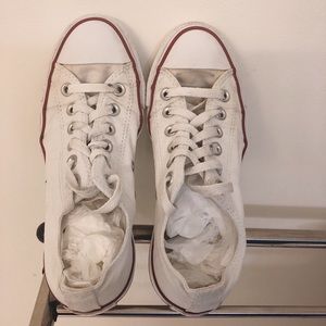 Converse Chuck Taylor Low Top White Sneakers